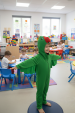 Green Parrot Costume for Kids – Bird Animal Fancy Dress | Buy Online in Pakistan | Zat Costume - Image 3