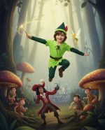 Peter Pan Costume for Kids – Storybook Fancy Dress | Buy Online in Pakistan | Zat Costume - Image 3