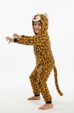 Leopard Animal Costume for Kids – Cute Plush Jumpsuit Fancy Dress for School Play in Pakistan | ZAT Costume - Image 4