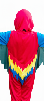 Macaw Parrot Costume for Kids – Colorful Bird Fancy Dress by ZAT Costume Pakistan - Image 5