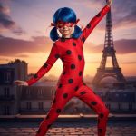 Kids Miraculous Ladybug Costume – Superhero Fancy Dress Outfit