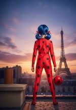 Kids Miraculous Ladybug Costume – Superhero Fancy Dress Outfit - Image 2