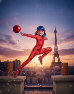 Kids Miraculous Ladybug Costume – Superhero Fancy Dress Outfit - Image 3
