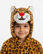 Leopard Animal Costume for Kids – Cute Plush Jumpsuit Fancy Dress for School Play in Pakistan | ZAT Costume - Image 2