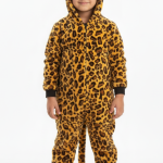 Leopard Animal Costume for Kids – Cute Plush Jumpsuit Fancy Dress for School Play in Pakistan | ZAT Costume