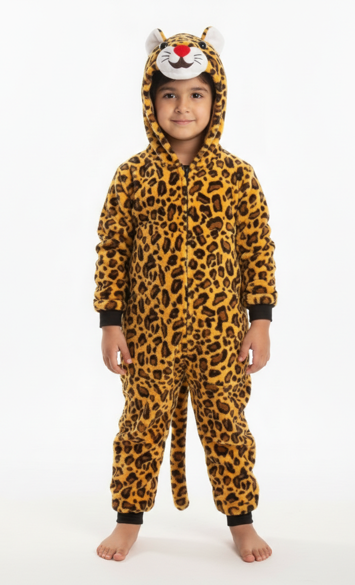 rn-image_picker_lib_temp_a673fc7b-4e39-446d-bf45-d479edc0505e.png Leopard Animal Costume for Kids – Cute Plush Jumpsuit Fancy Dress for School Play in Pakistan | ZAT Costume - Image 1