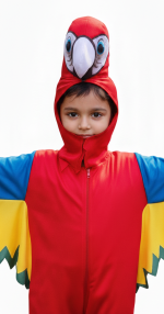 Macaw Parrot Costume for Kids – Colorful Bird Fancy Dress by ZAT Costume Pakistan - Image 2