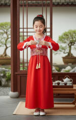 Chinese Cultural Dress for Kids – Traditional Fancy Dress | Buy Online in Pakistan | Zat Costume - Image 4